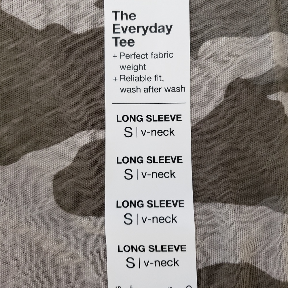 Sonoma Goods For Life Camouflage Long Sleeve Tee - Picture 3 of 6